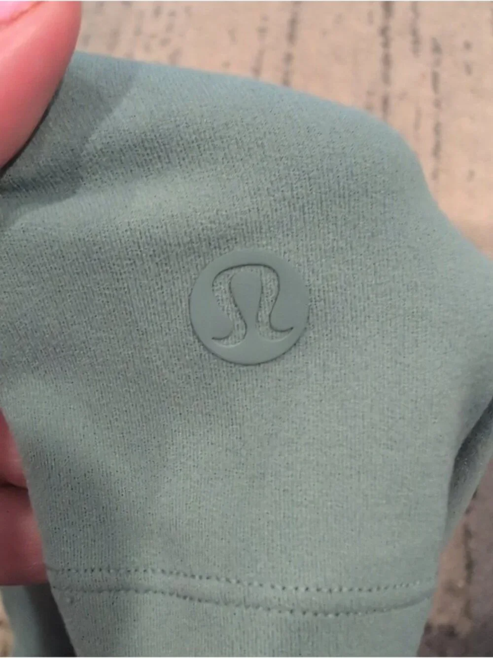 Lululemon All Aligned Mock Neck Long Sleeve Shirt Tidewater Teal